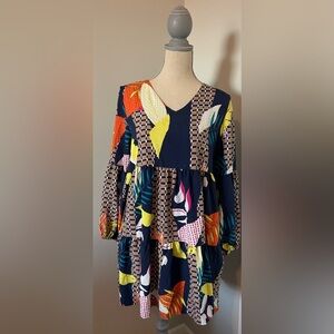 Colorful Patterned Dress